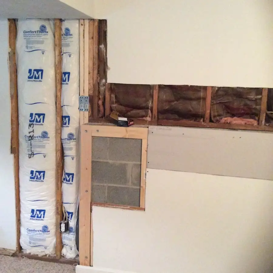 Wall insulation replacement during Odor Removal & Deodorization in East End